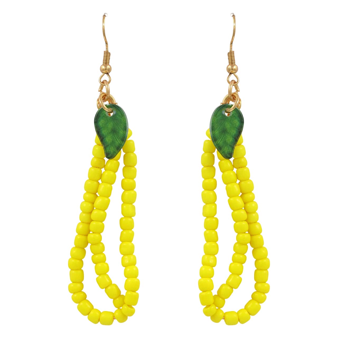 Summer Banana Bead Earrings by Make Market®